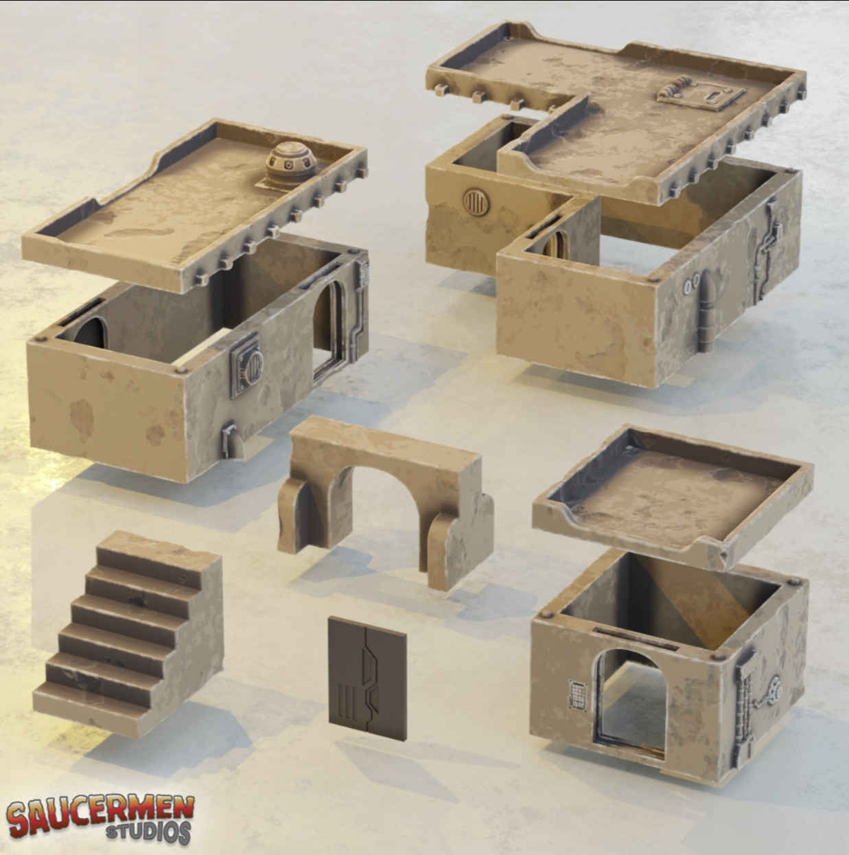 Top Star Wars legion terrain sets - Desert Settlement Bundle