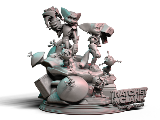 RATCHET AND CLANK miniature