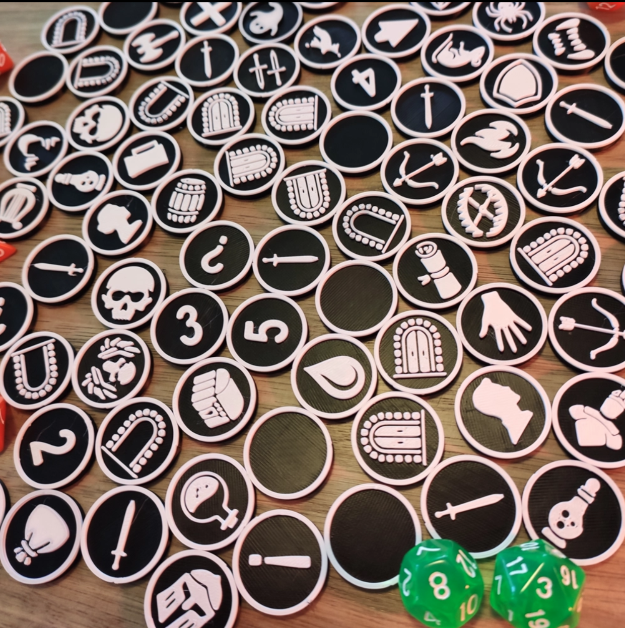 Dungeons & Dragons Fantasy RPG Tokens