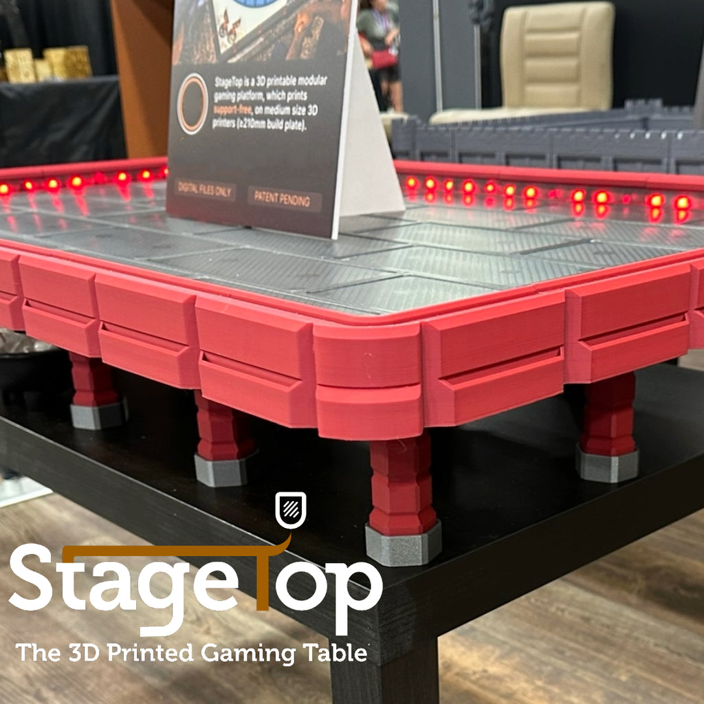 StageTop - Custom 3D Printed Modular Gaming Table for Epic Sessions