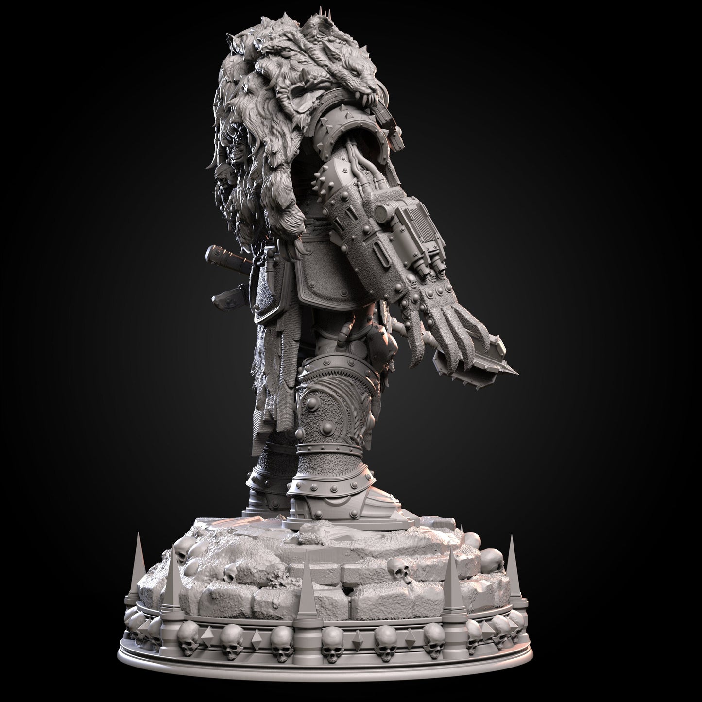 Horus Lupercal - 8K 3D Printing - For Wargaming, Tabletop, RPG