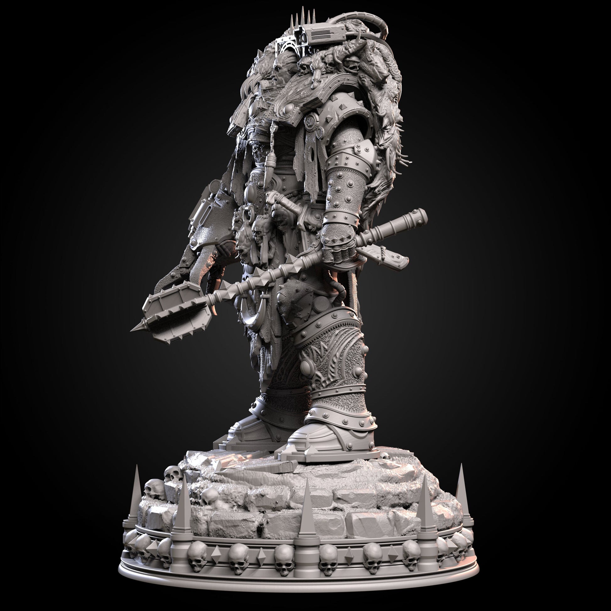 Horus Lupercal - 8K 3D Printing - For Wargaming, Tabletop, RPG