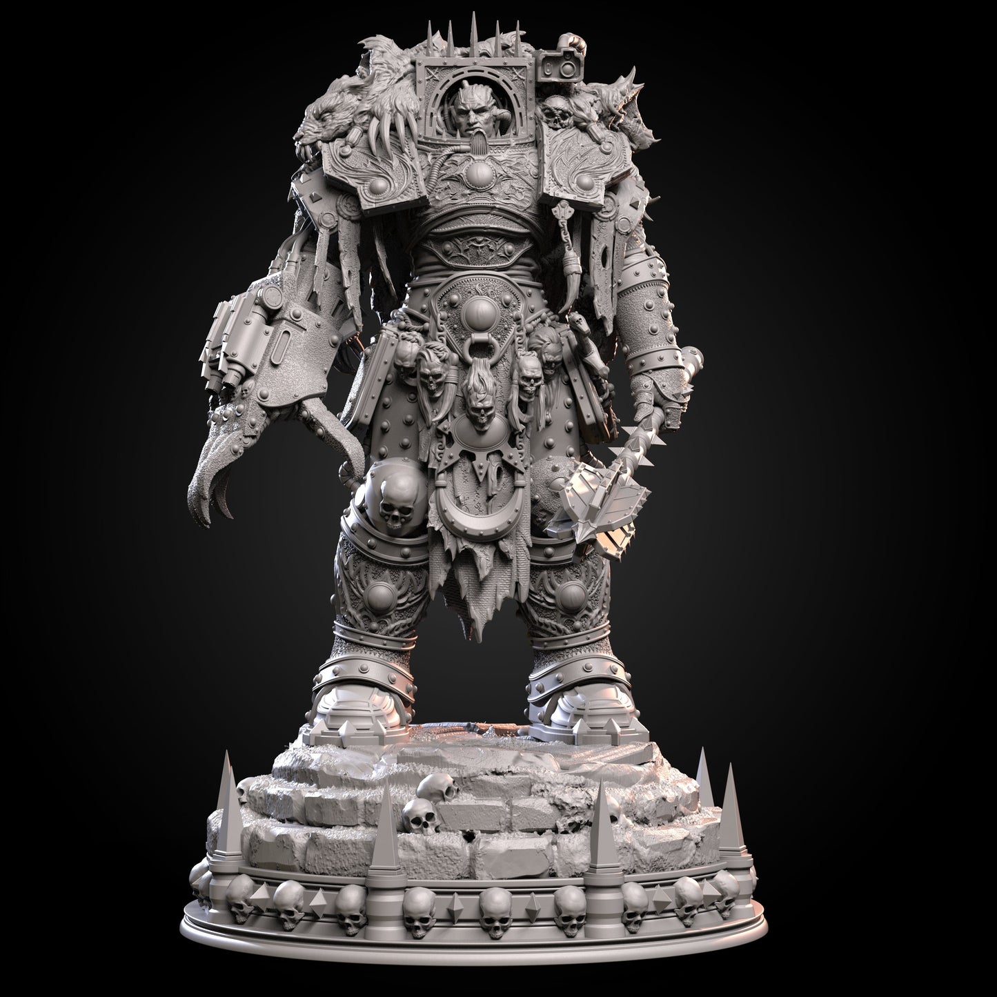 Horus Lupercal - 8K 3D Printing - For Wargaming, Tabletop, RPG